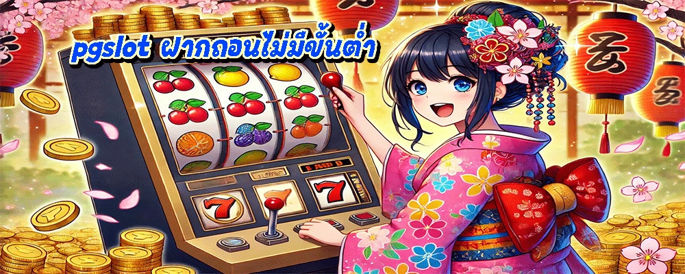 pgslot ฝากถอนไม่มีขั้นต่ำ